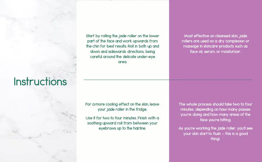 JADE ROLLER & GUA SHA